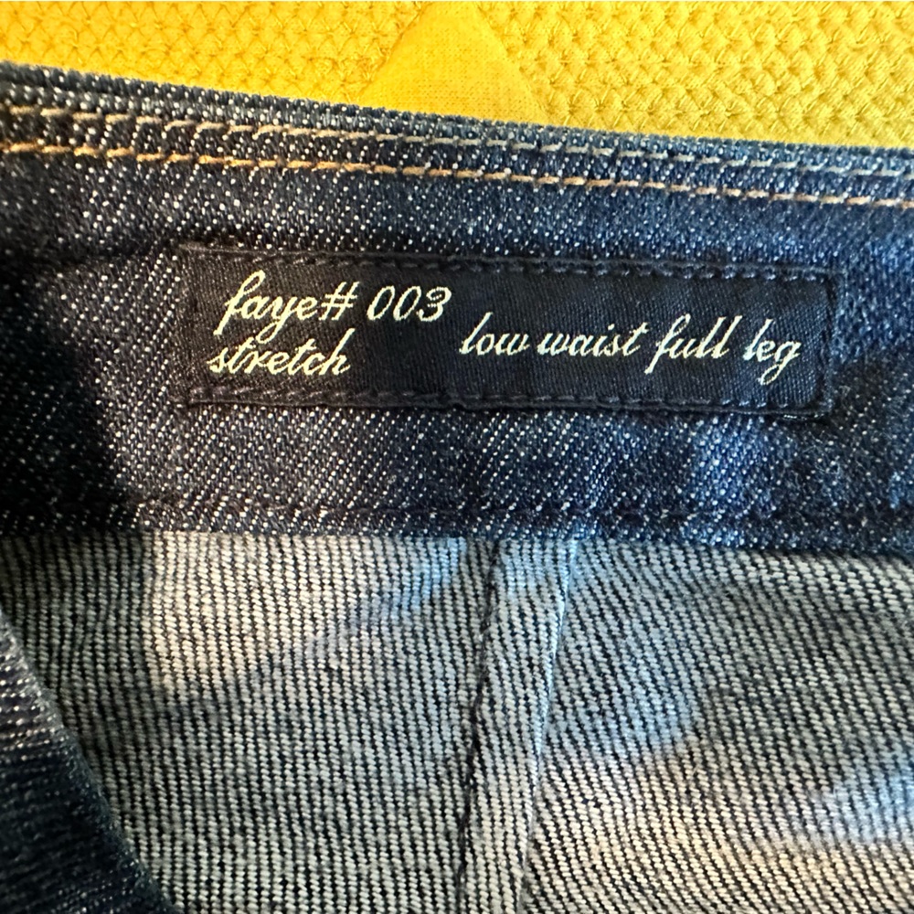 Citizens of humanity low waist full leg jeans